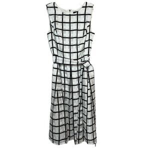 Tommy Hilfiger Fit & Flare Pleated Dress